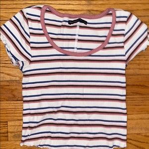Abercrombie striped t-shirt (S)